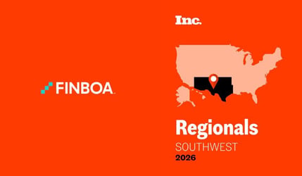 Inc. Names FINBOA to 2025 Southwest Region List&nbsp;of the Fastest-Growing Private Companies
