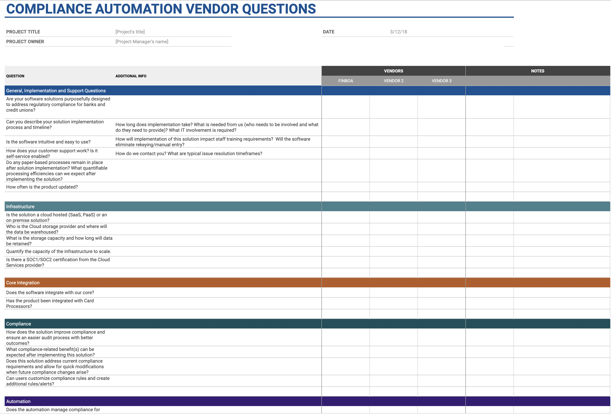 Vendor-Evaluation