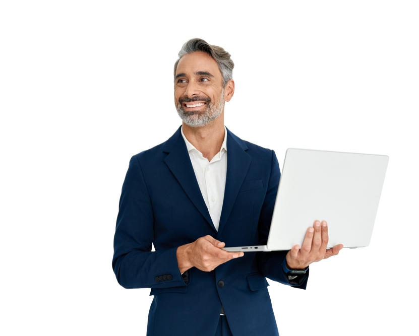 outline thin grey hair man with dark suit_2513525469_edited