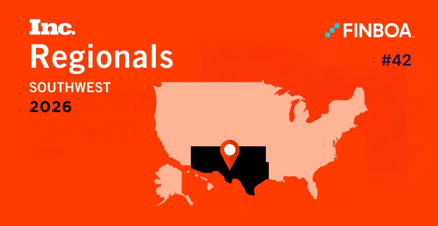 FINBOA Makes the 2026 Inc. Regionals Southwest List for Second Consecutive Year